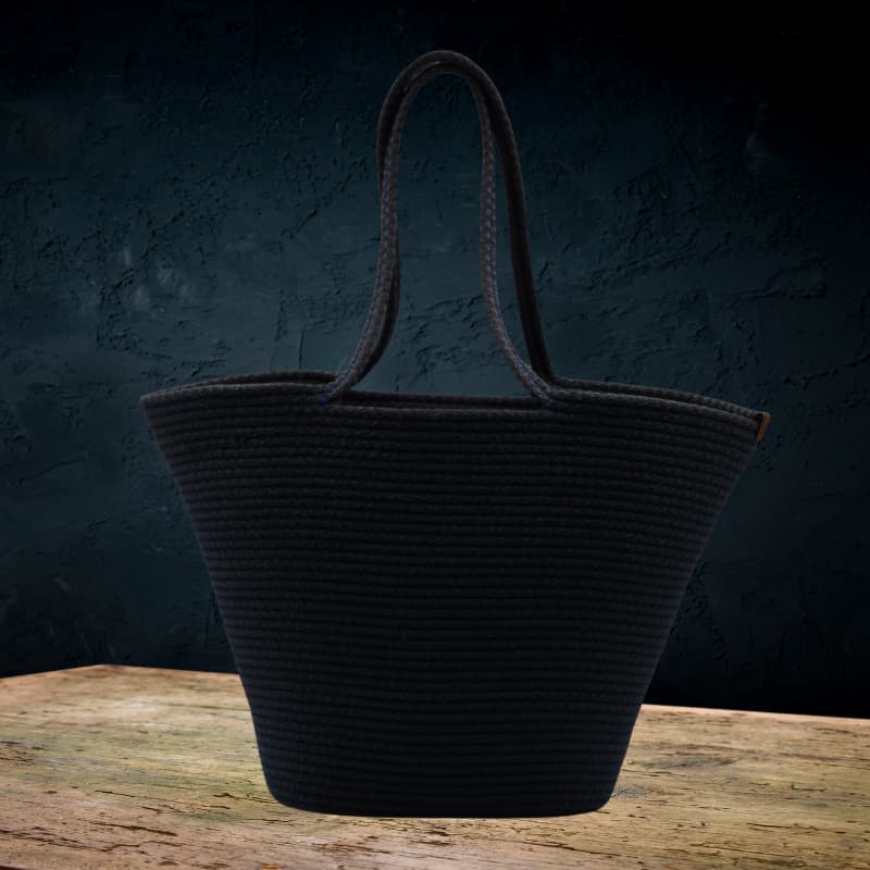 حقيبة يد وكتف نسائية مطبوعة – حقيبة شاطئ صيفية من القش