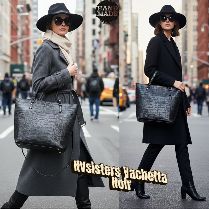 حقيبة NVsisters Vachetta Noir – أسود