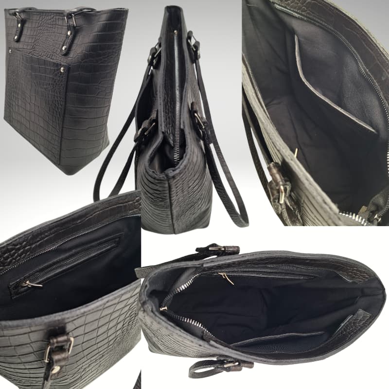 حقيبة NVsisters Vachetta Noir – أسود