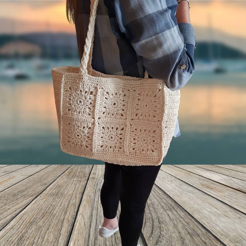 حقيبة قش نسائية من Pool &amp; Beer