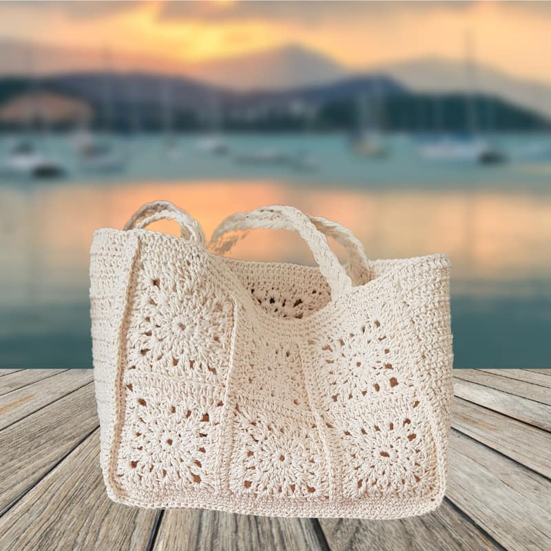 حقيبة قش نسائية من Pool &amp; Beer