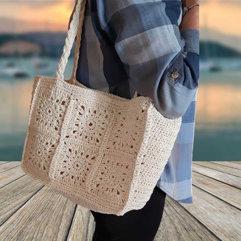 حقيبة قش نسائية من Pool &amp; Beer